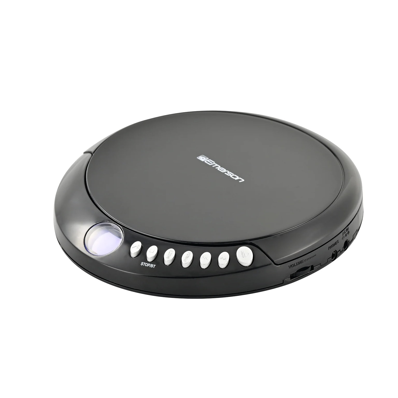 Emerson Portable Bluetooth 5.3 AudioStream CD Player with FM Radio, Black (EPCD-2003-BK)