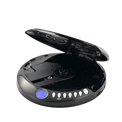 Emerson Portable Bluetooth 5.3 AudioStream CD Player with FM Radio, Black (EPCD-2003-BK)