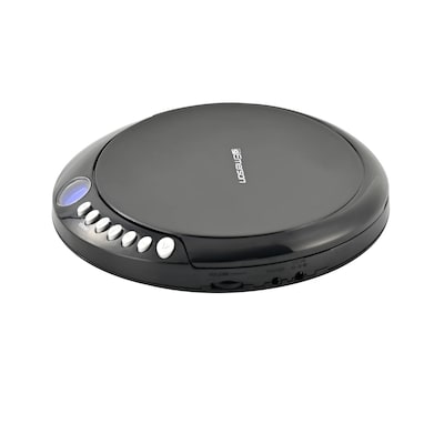 Emerson Portable Bluetooth 5.3 AudioStream CD Player with FM Radio, Black (EPCD-2003-BK)