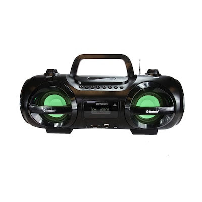 Emerson EPB-3005 Retro Portable Bluetooth Boombox, Black