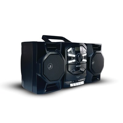 Emerson EPB-4000 Portable CD Player Boombox with Cassette Player, Black