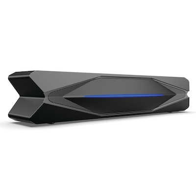 Emerson EHS-1751 Mini Bluetooth Soundbar Speaker with RGB Lighting, USB Playback, Aux-In, Wireless Bluetooth Streaming