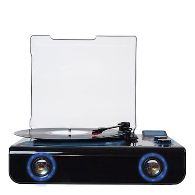 Victor VHRP-1200 Beacon 5-in-1 Turntable System with Record Player, Bluetooth, FM Radio, Built-in Stereo Speakers