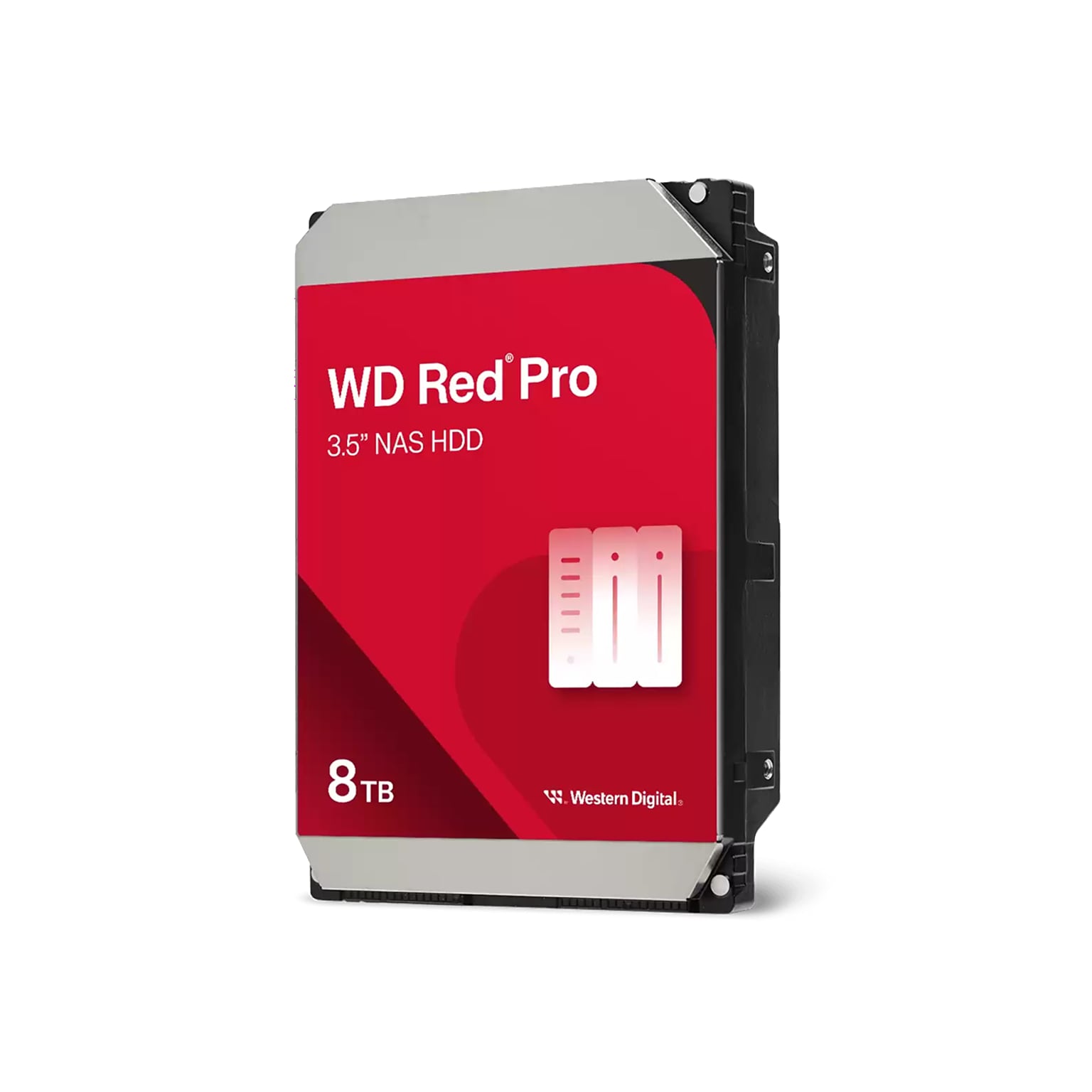 Western Digital Red Pro 8TB 3.5” SATA Internal Hard Drive (WD8005FFBX)