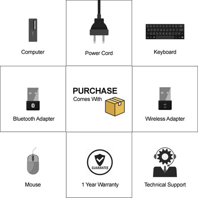 Lenovo ThinkCentre M73 Tiny Refurbished Desktop Computer, Intel i5-4570T 2.9GHz, 8GB RAM, 240GB SSD
