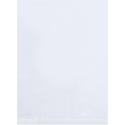 Flat 4.0-Mil Poly Bags; 8Wx8L, 1000/Carton