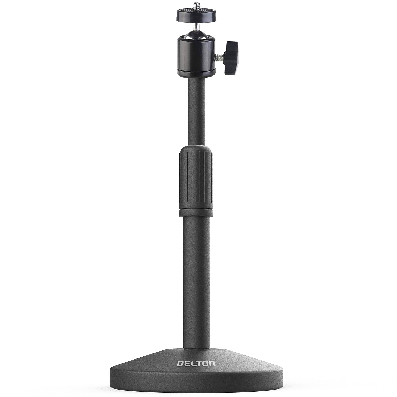 Delton T301 360° Webcam Stand, Camera Stand for Video Calls/Streaming/Recording, Black (DCT301)