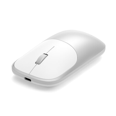 Satechi Slim EX Wireless Ambidextrous USB-C Mouse, Silver (ST-MEXS)