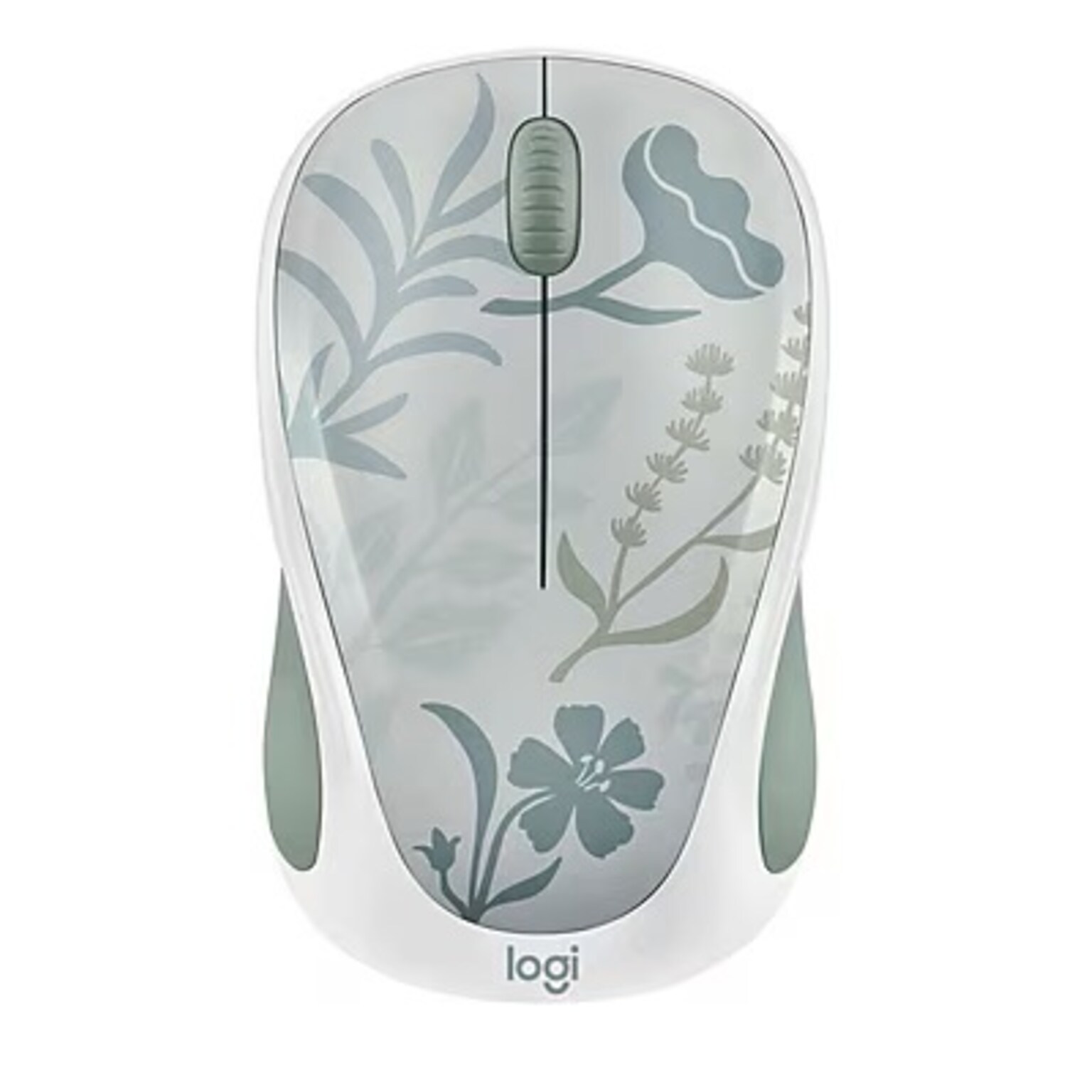 Logitech Design Limited Edition Wireless Ambidextrous Optical USB Mouse, Misty Garden (910-007793)