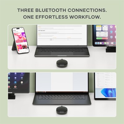 Satechi OntheGo Wireless Ambidextrous USB-C Mouse, Black (ST-MOTGK)