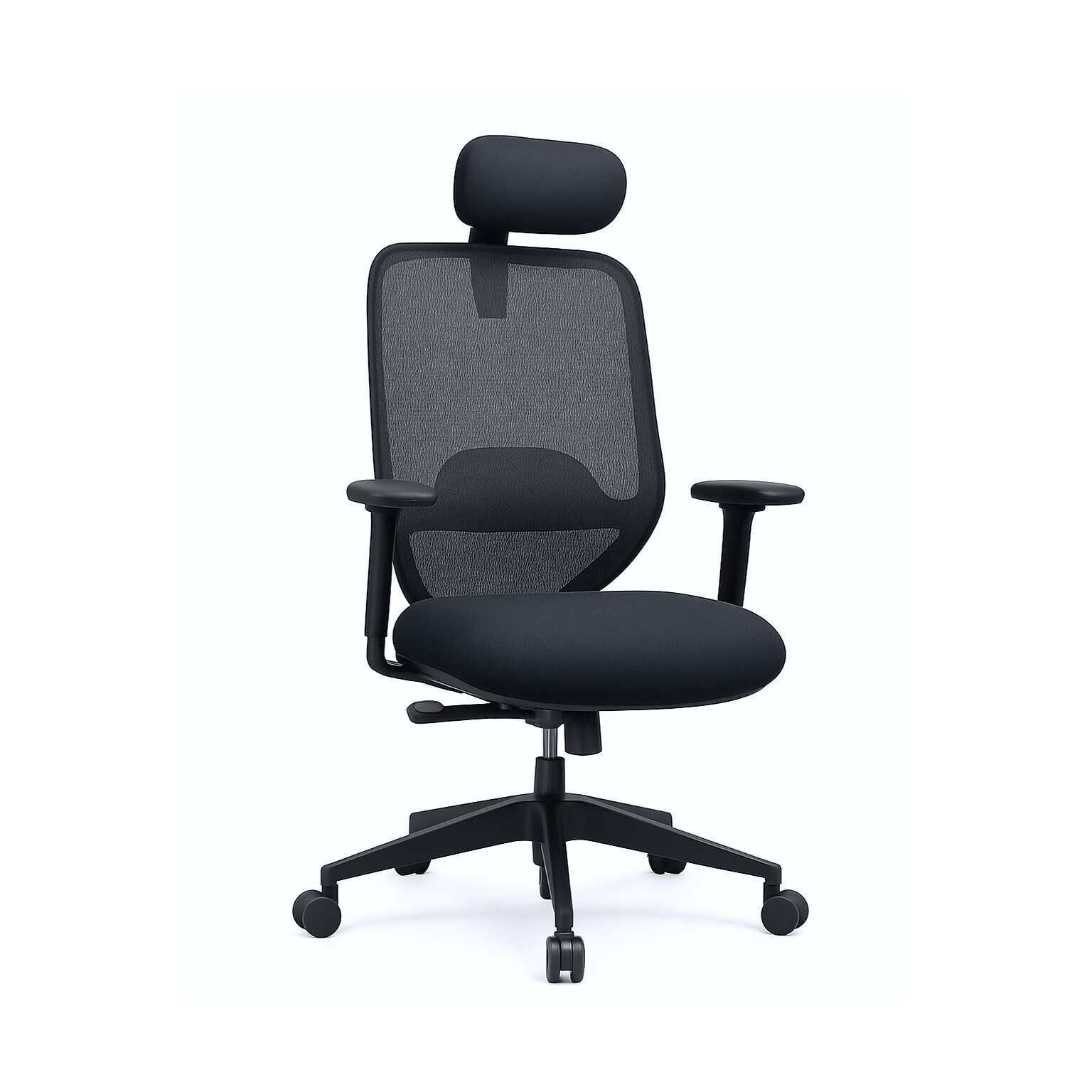 FlexiSpot Ergonomic Mesh Swivel Computer and Desk Chair, Black (C5BG-F1)