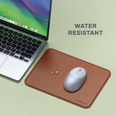 Satechi Vegan-Leather Premium Mouse Pad, Brown (ST-LMPN)