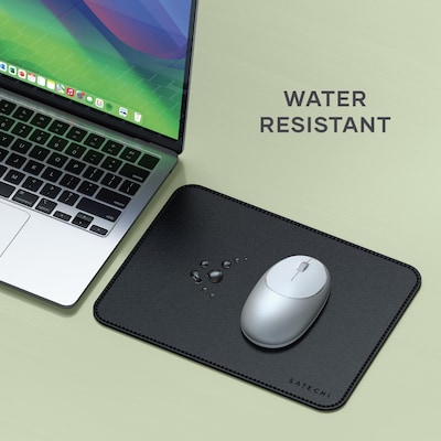 Satechi Vegan-Leather Premium Mouse Pad, Black (ST-LMPK)