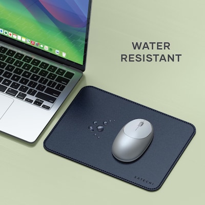 Satechi Vegan-Leather Premium Mouse Pad, Blue (ST-LMPB)