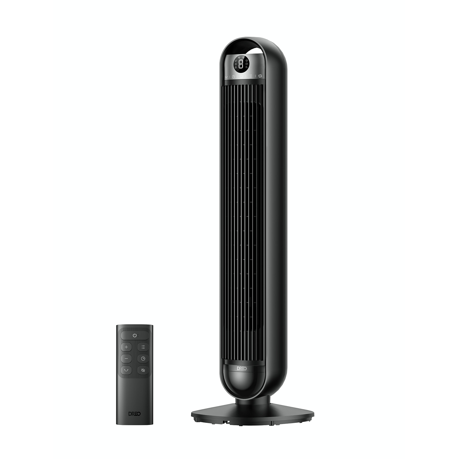 DREO Oscillating Tower Fan, 6-Speed, Black (DRHTF020)