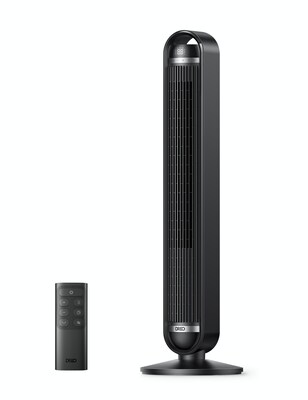 DREO Oscillating Tower Fan, 9-Speed, Black (DRHTF011S)