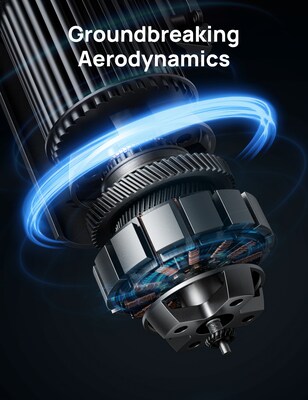 DREO Oscillating Tower Fan, 9-Speed, Black (DRHTF011S)