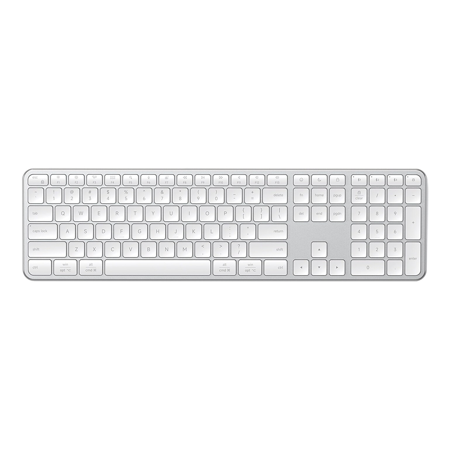 Satechi Slim EX3 Wireless Keyboard, Silver (ST-KEX3S-EN)