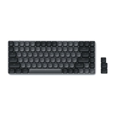 Satechi SM1 Slim Wireless Mechanical Keyboard, Linear Keys, Dark (ST-KSM1DK-EN)