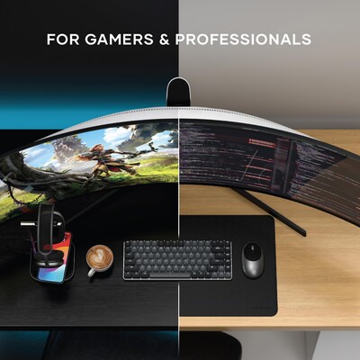 Satechi SM1 Slim Wireless Mechanical Keyboard, Linear Keys, Dark (ST-KSM1DK-EN)