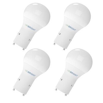 Viribright 9 Watts Daylight LED Household Bulb, 4/Pack (640337-4)