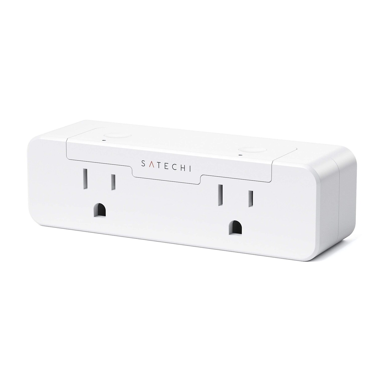 Satechi Dual Smart Outlet, White (ST-HK2OAW)