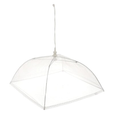 Better Houseware Mesh Food Umbrella, Clear, 2/Pack (BTH1595)