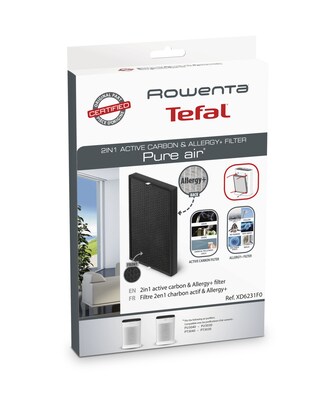Rowenta Pure Air Hepa Air Purifier Filter, 2" x 11" x 17" (XD6231U0)