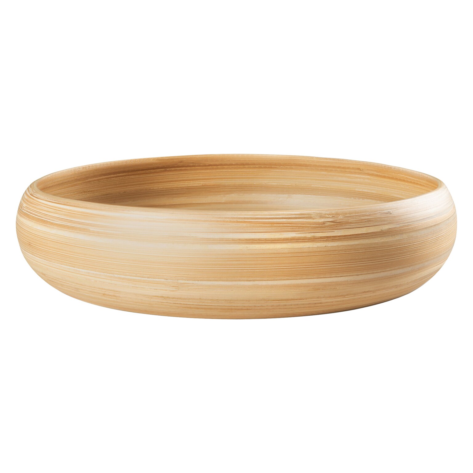 LEXA by Joyce Chen 12-In. Bamboo Fruit Bowl, Natural (LX12FRB-NTL)