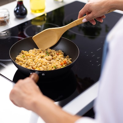 Joyce Chen Classic Carbon Steel 9.5 in. Frying Pan, Black (J21-0509)