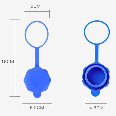 EZ Jug 55 Snap, Blue, 2/Pack (EZJEZCAP01)