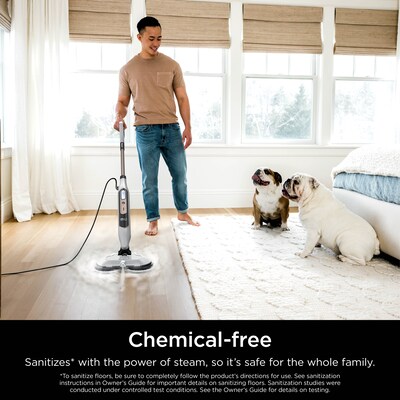 Shark Steam & Scrub Steam Mop, White (S8201)