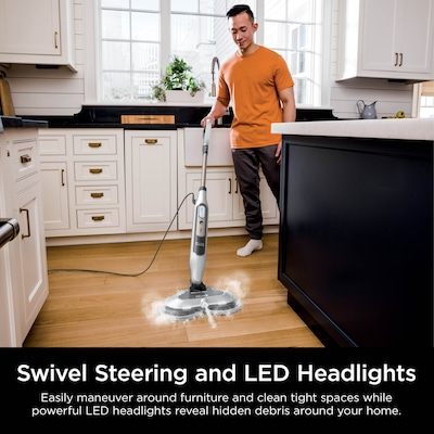 Shark Steam & Scrub Steam Mop, White (S8201)