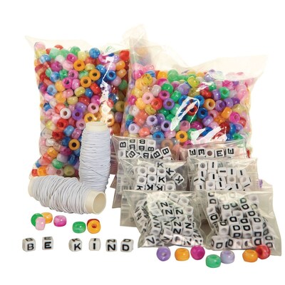 S&S Be Kind Bracelet Craft Kit, 48/Kit (BE1414)