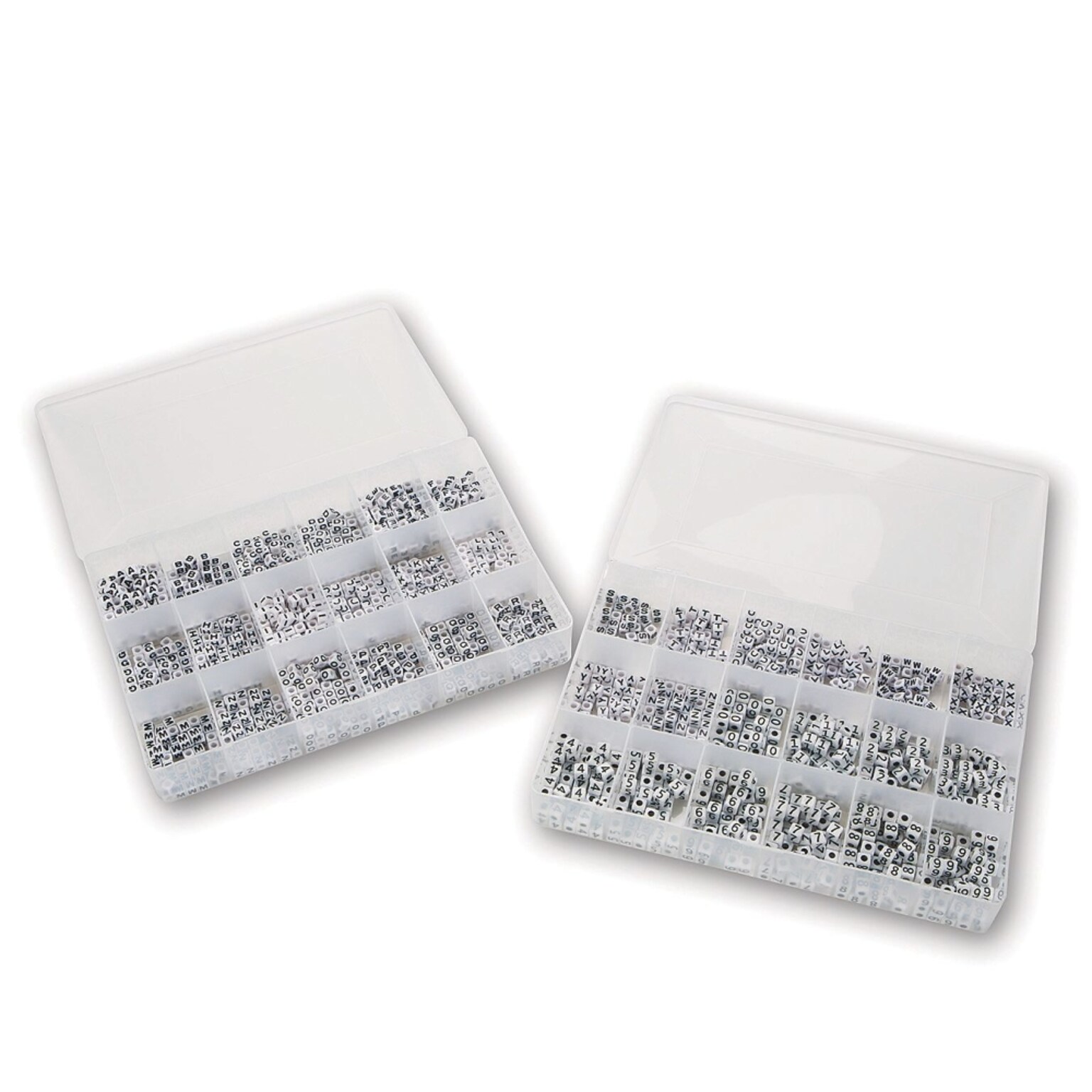 S&S Letter & Number Bead Craft Kit, 2050/Pack (BE1412)