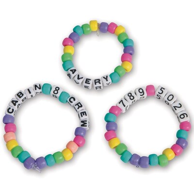 S&S Letter & Number Bead Craft Kit, 2050/Pack (BE1412)