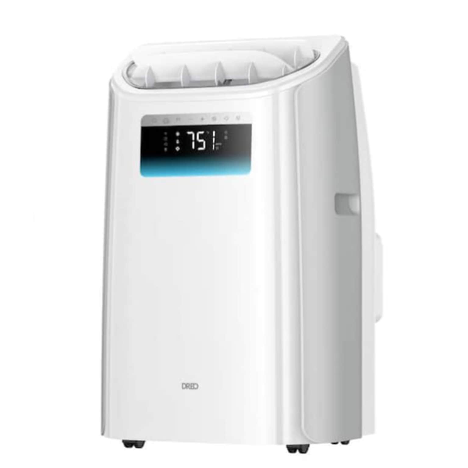 Dreo 8,000 BTU 120-Volt Portable Air Conditioner with Remote, White (DRHAC012S)