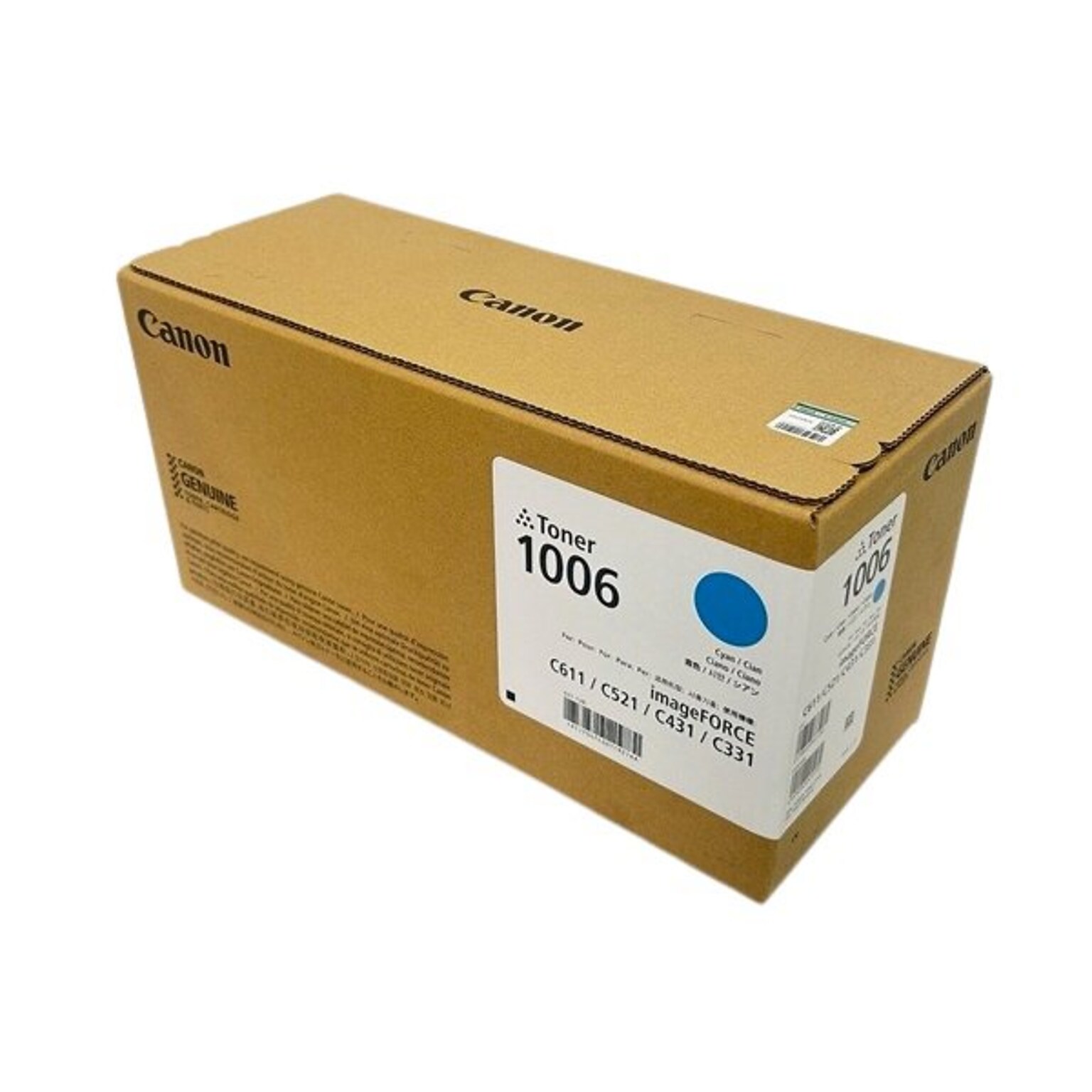 Canon 1006L Cyan Toner Cartridge (7052C001AA)
