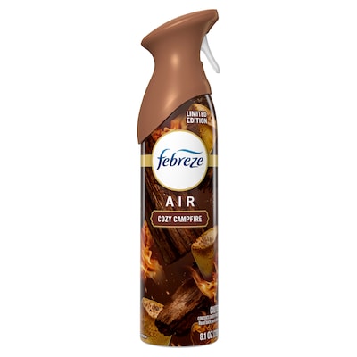 Febreze Air Mist Air Freshener Spray, Cozy Campfire Scent, 8.1 oz (37878)