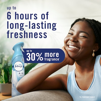 Febreze Air Mist Air Freshener Spray, Cozy Campfire Scent, 8.1 oz (37878)