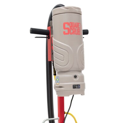 Square Scrub PIVOT 28 Path Upright Auto Floor Scrubber with HEPA Vacuum, 12 Ah (SS EBG-28VPIVOT)