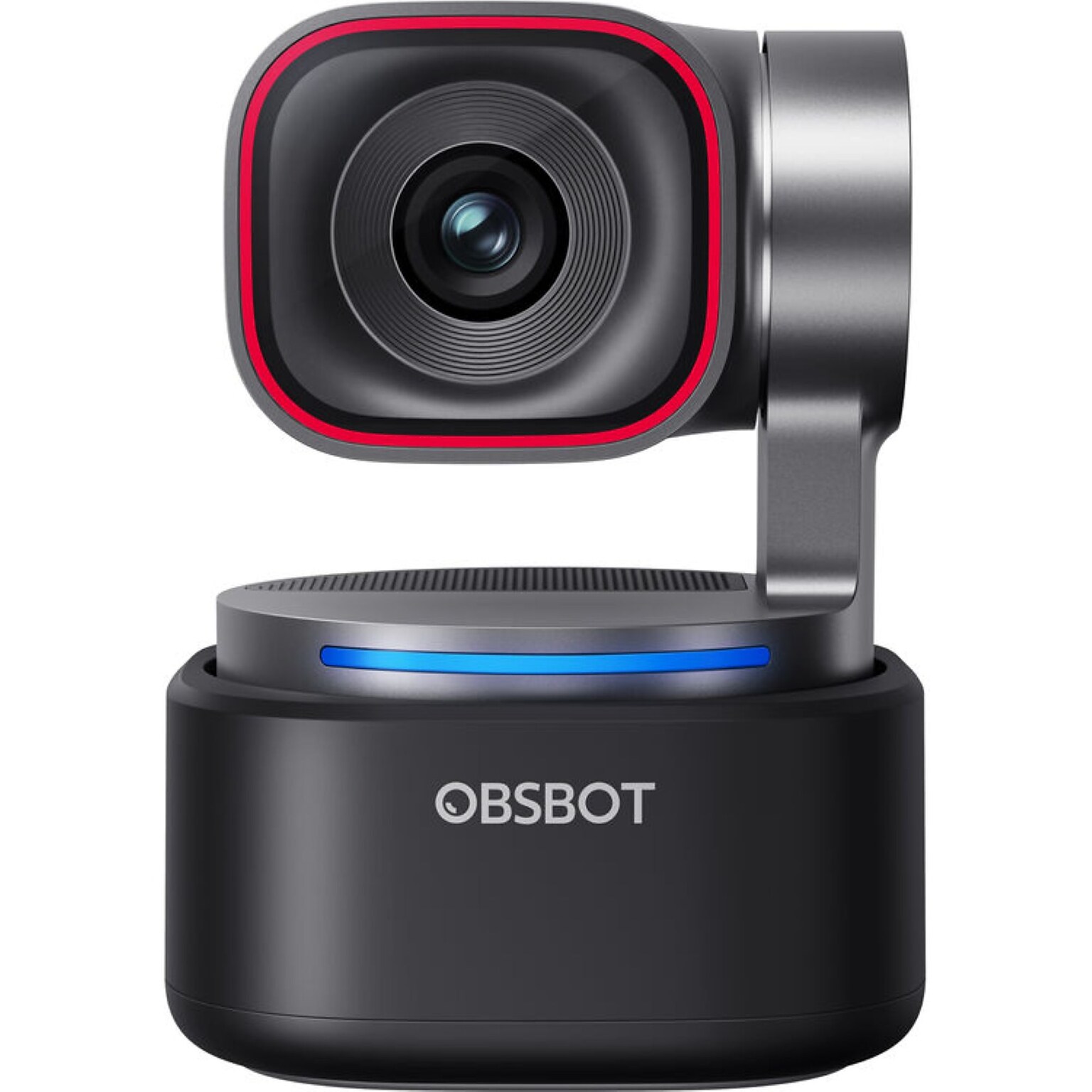 OBSBOT Tiny 3 AI-Powered Spatial Audio 4K PTZ Webcam, Black (OWB-2409-CE)