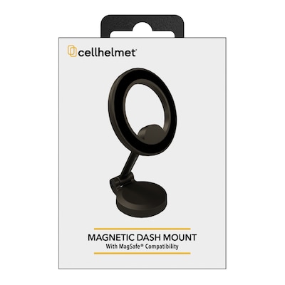 cellhelmet Magnetic MagSafe-Compatible Car Dash Mount, Black (DASH-MOUNT-MAG)
