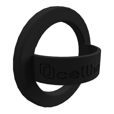 cellhelmet Ring Thing MagSafe-Compatible Silicone Ring, Onyx Black (MAG-RING-BLK)
