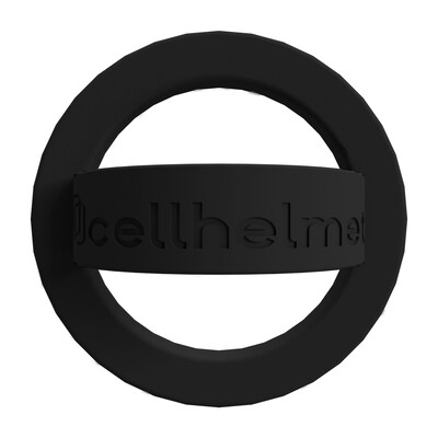 cellhelmet Ring Thing MagSafe-Compatible Silicone Ring, Onyx Black (MAG-RING-BLK)