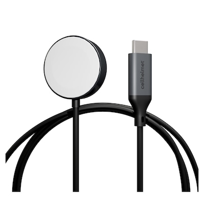 cellhelmet Magnetic MiFi Certified Wireless Charger for Apple Watch, 5W, Gray (PW-231)