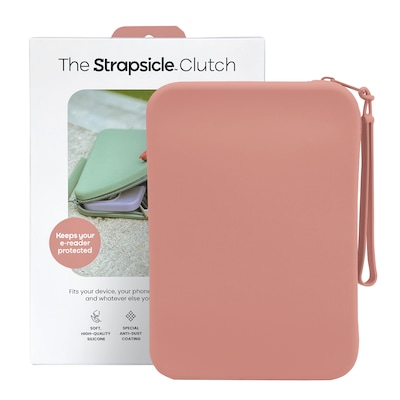 Strapsicle Silicone Clutch Sleeve for Select Kindle and Kobo E-Readers, Caramel (CLUTCH1-CARA)