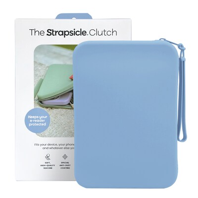 Strapsicle Silicone Clutch Sleeve for Select Kindle and Kobo E-Readers, Bondi Blue (CLUTCH1-BOND)