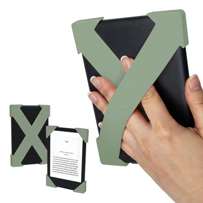 Strapsicle Premium Silicone Straps for Kindle Basic 6-In. 2022-2024, Sage Green (STRAPS-SAGE-SMALL)
