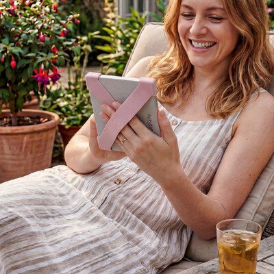 Strapsicle Premium Silicone Straps for Kobo Libra BW/Color 2021-2024, Blush (STRAPS-BLUS-KOBO)
